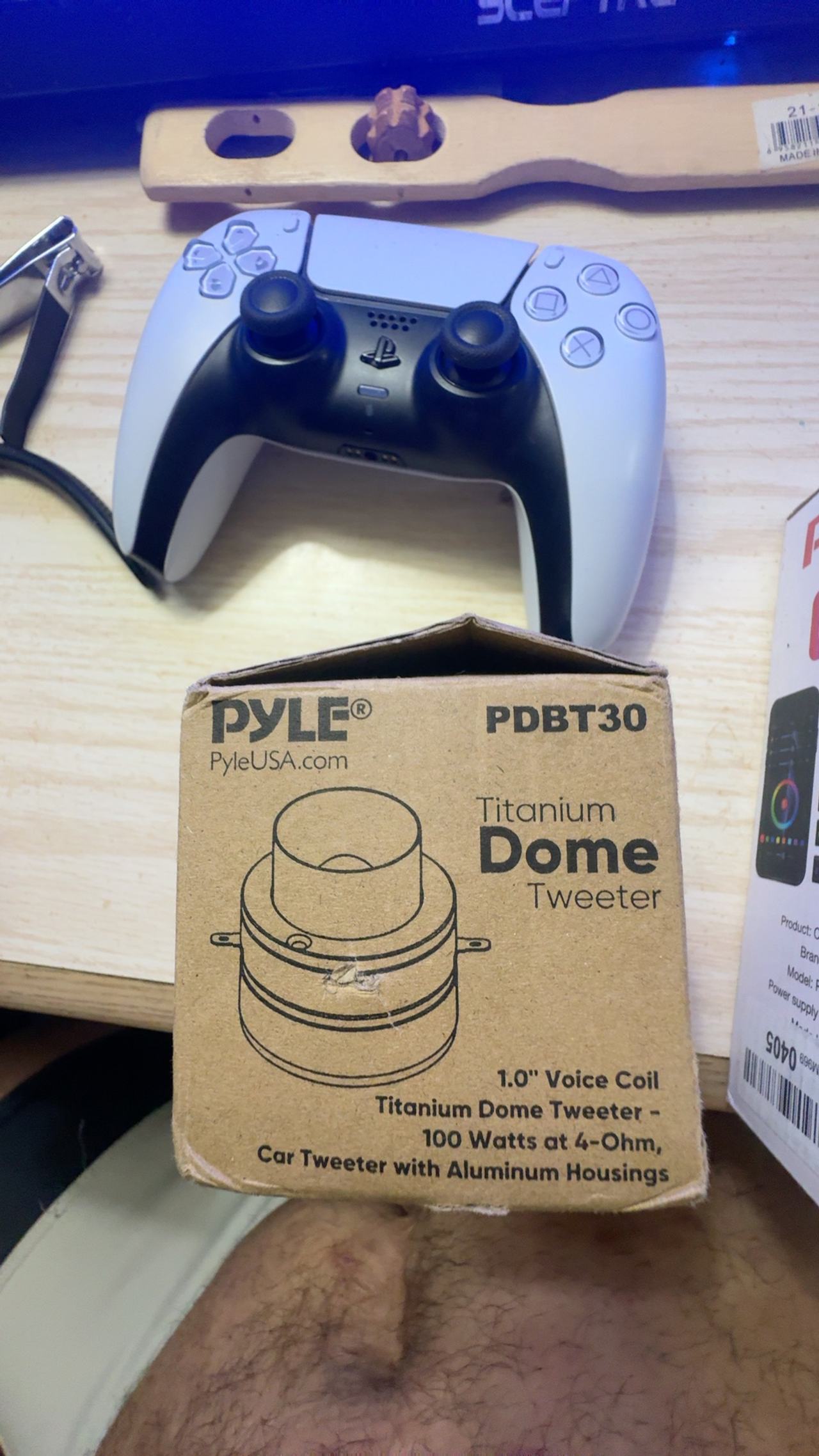 Pyle 1.0" Titanium Dome Tweeter Silver