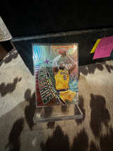 2022-23 Panini NBA Hoops LeBron James Sparkle Parallel Card - Image 1