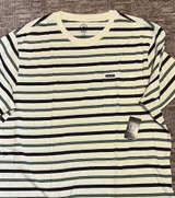 Volcom Men's Striped Pocket T-Shirt L - Image 1