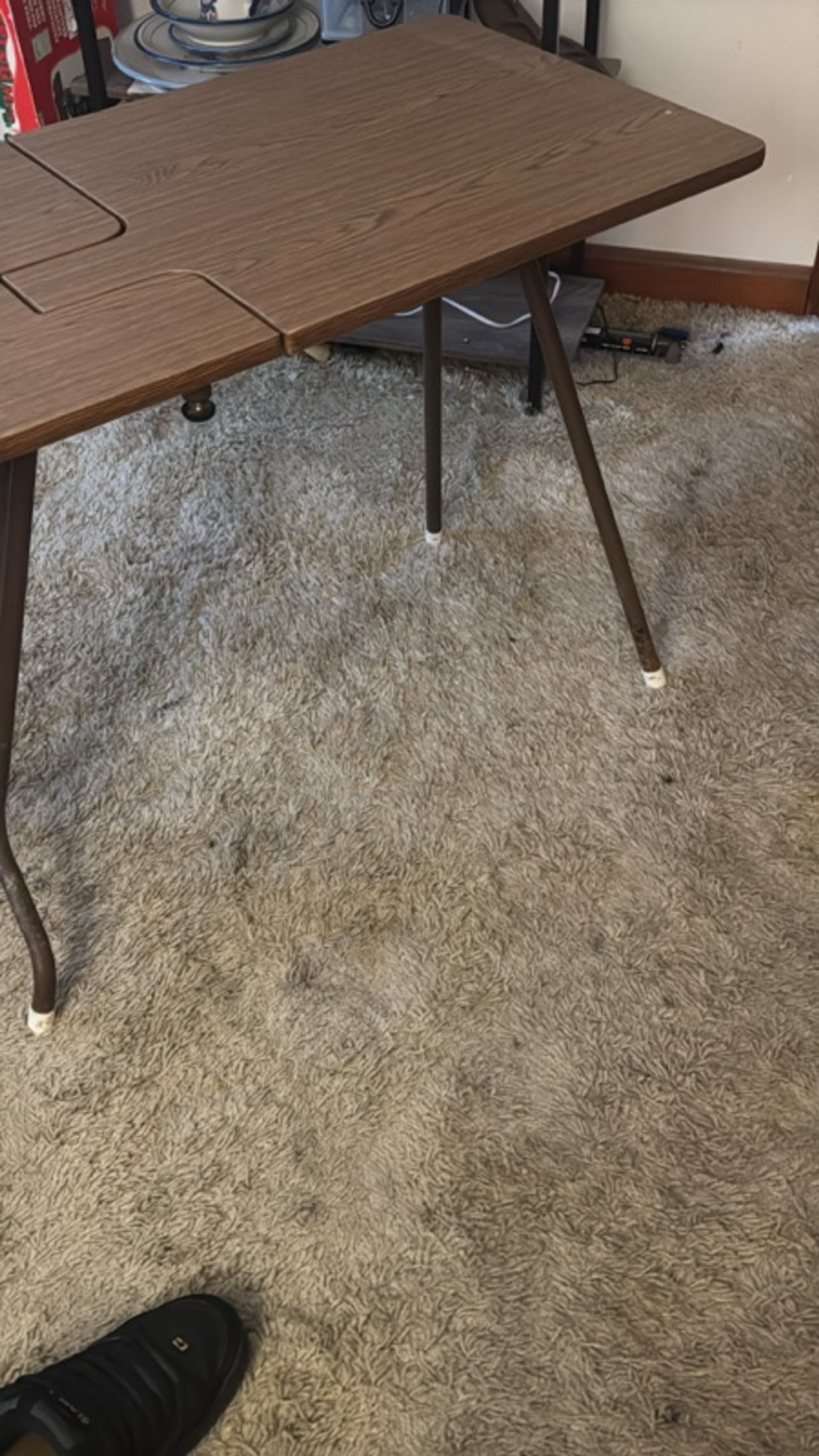 Vintage Portable Sewing Machine Table