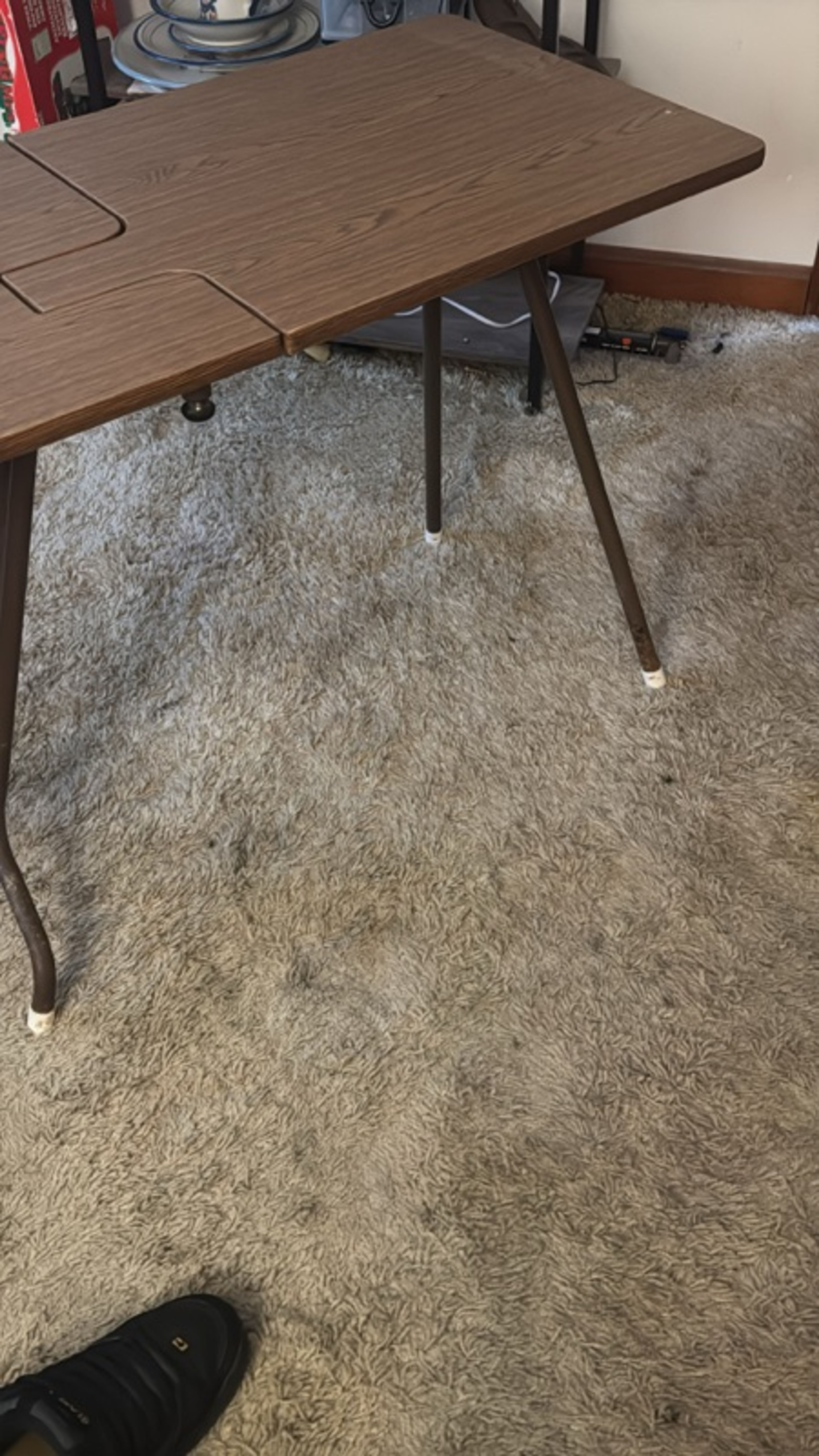 Vintage Portable Sewing Machine Table