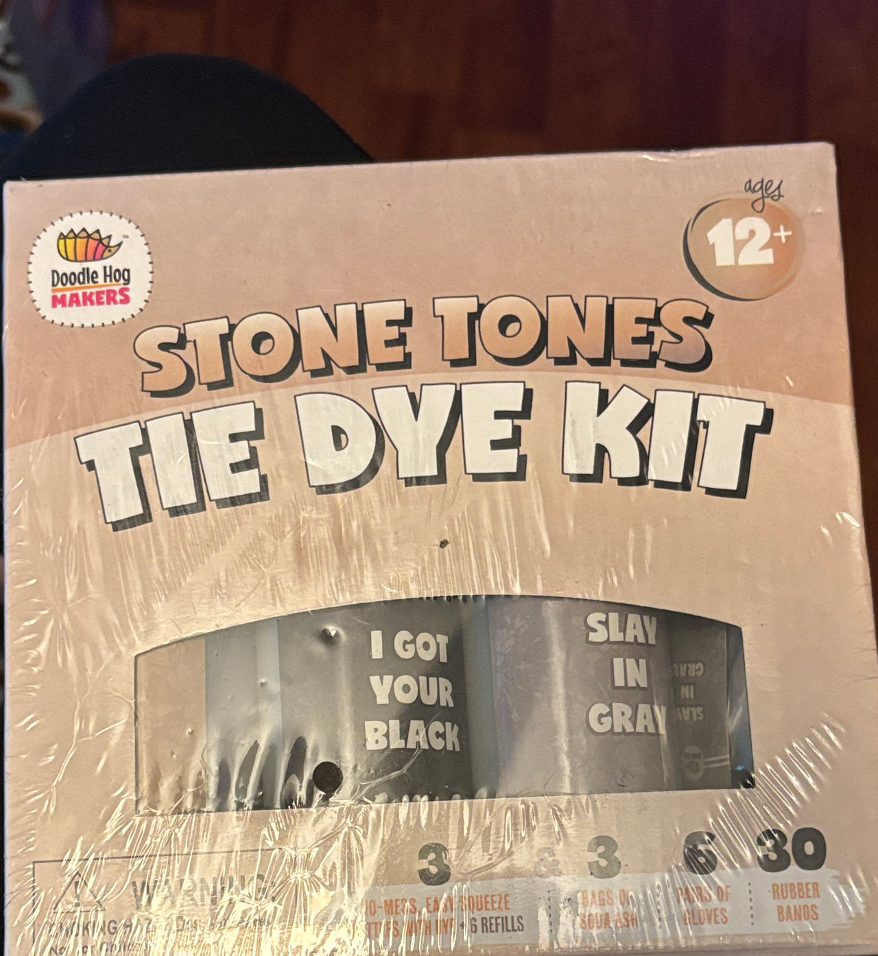 Doodle Hog Stone Tones Tie Dye Kit