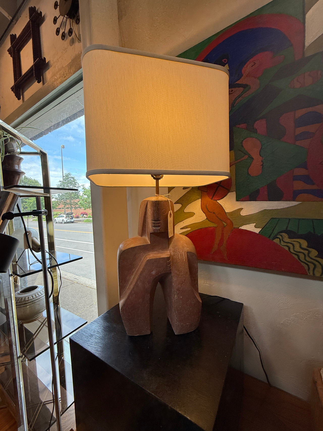 Brutalist Table Lamp