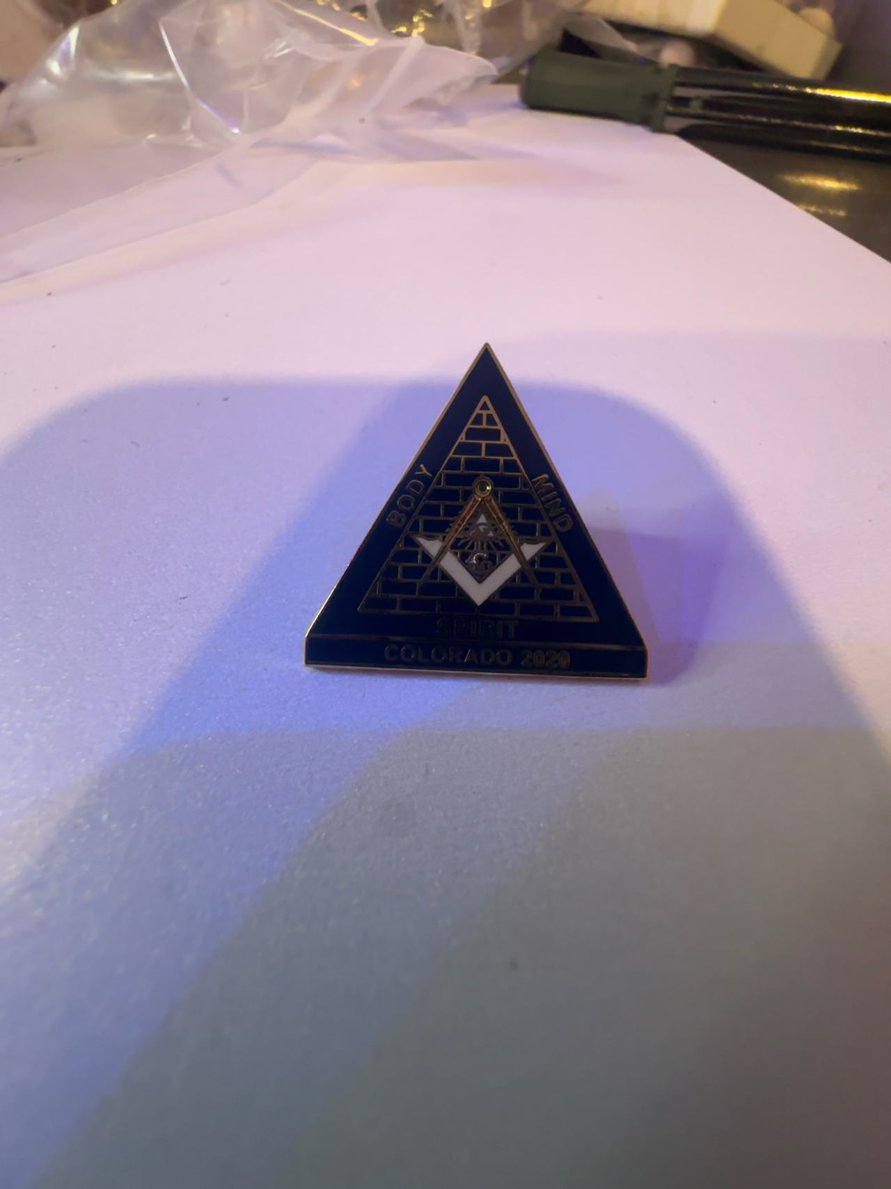 Masonic Lapel Pin All Seeing Eye