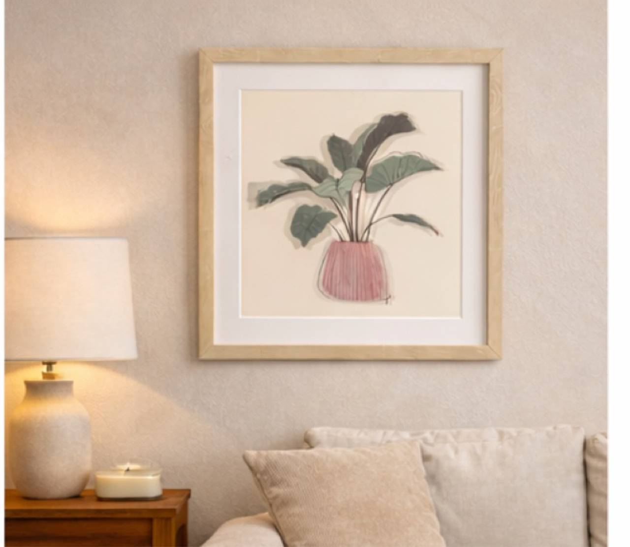 Botanical Plant Wall Art Print