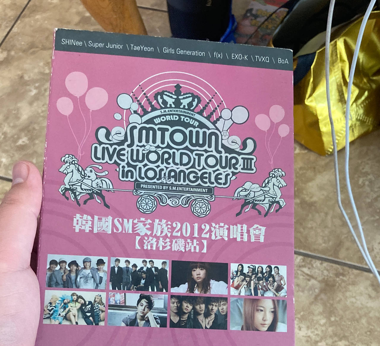 SMTOWN Live World Tour III in Los Angeles DVD (2012)
