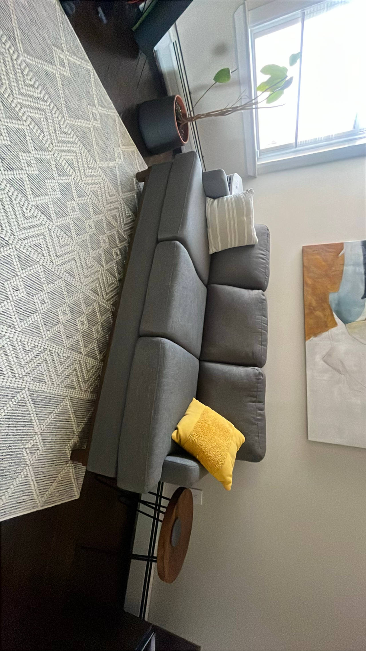 Gray Sofa