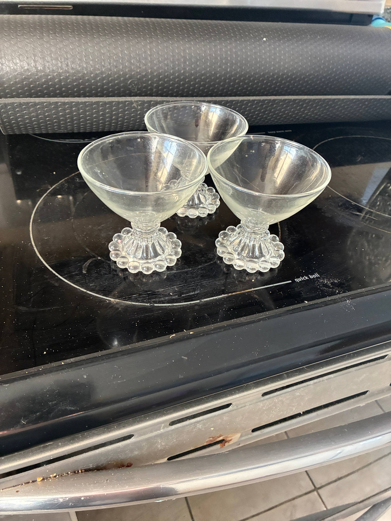 Anchor Hocking Boopie Berwick Sherbet Glasses