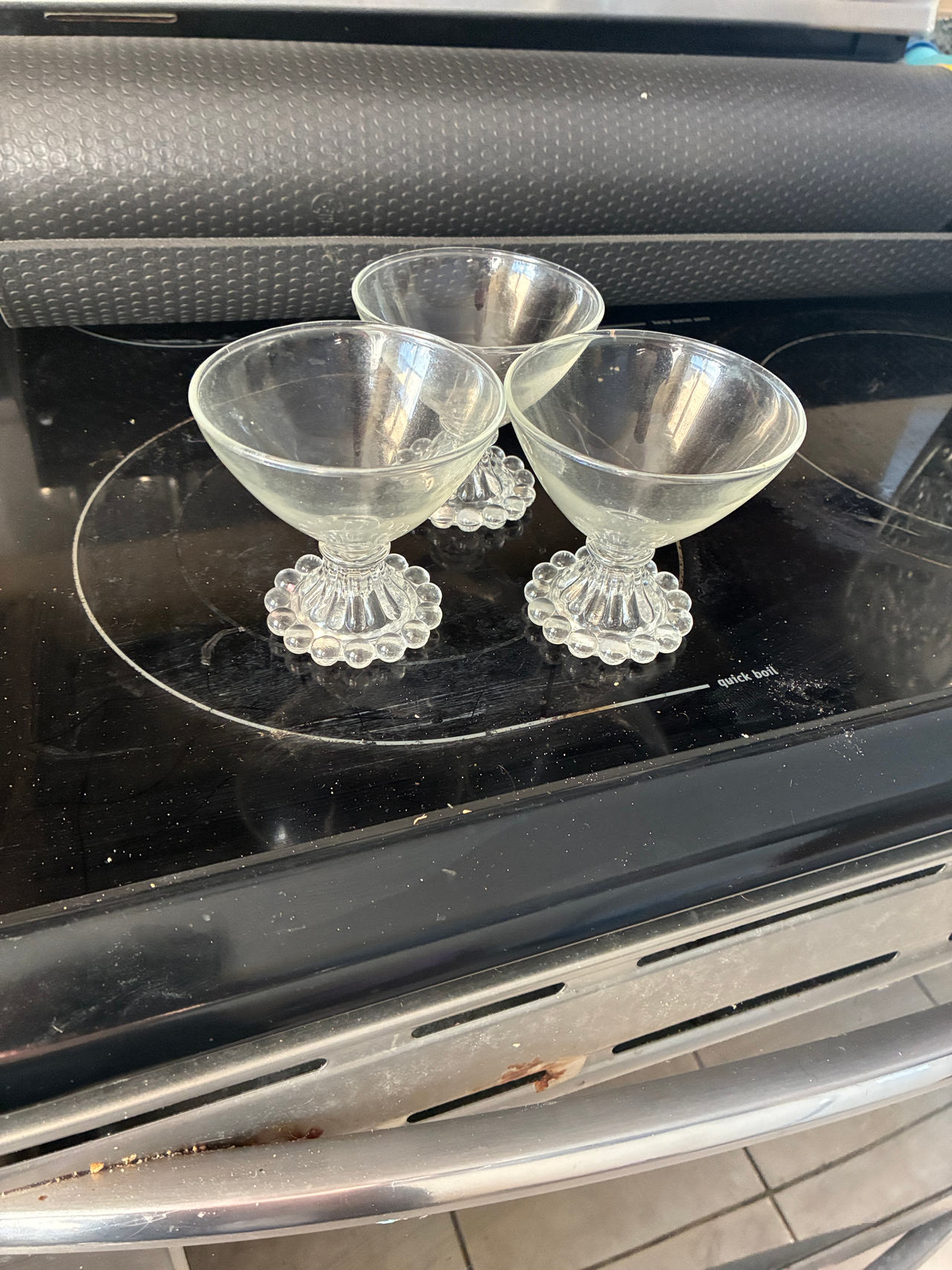 Anchor Hocking Boopie Berwick Sherbet Glasses