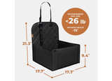 Extra Stable Large Dog Car Seat - Robust and Safe: Reinforced Walls - Image 5