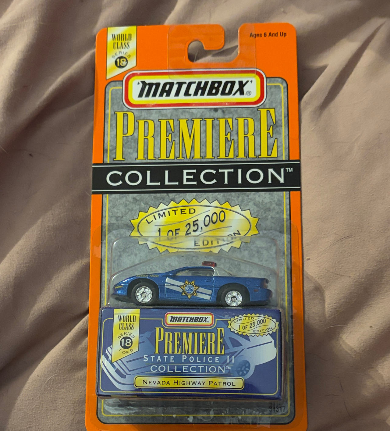 Matchbox Premiere Collection State Police II Nevada Highway Patrol Camaro