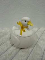 Ceramic Duck Creamer and Sugar Bowl Set - Image 5