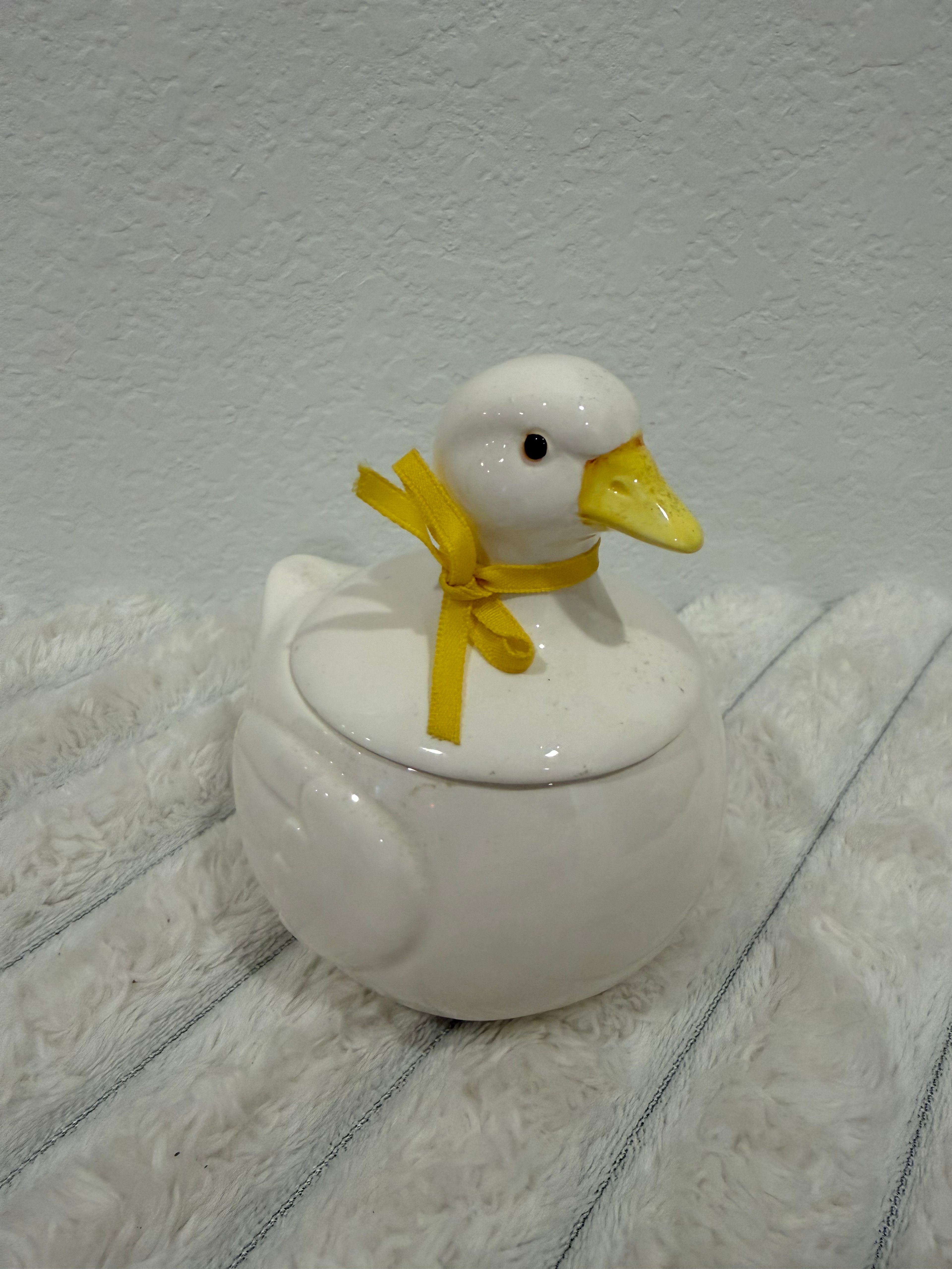 Ceramic Duck Creamer and Sugar Bowl Set - Image 5