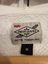 Levi's Fresh Leaves Justin Timberlake White Hoodie - Image 4