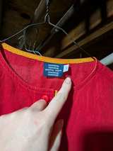 Geoffrey Beene Red Top - Image 1