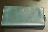 Coach Leather Slim Envelope Wallet - Image 1