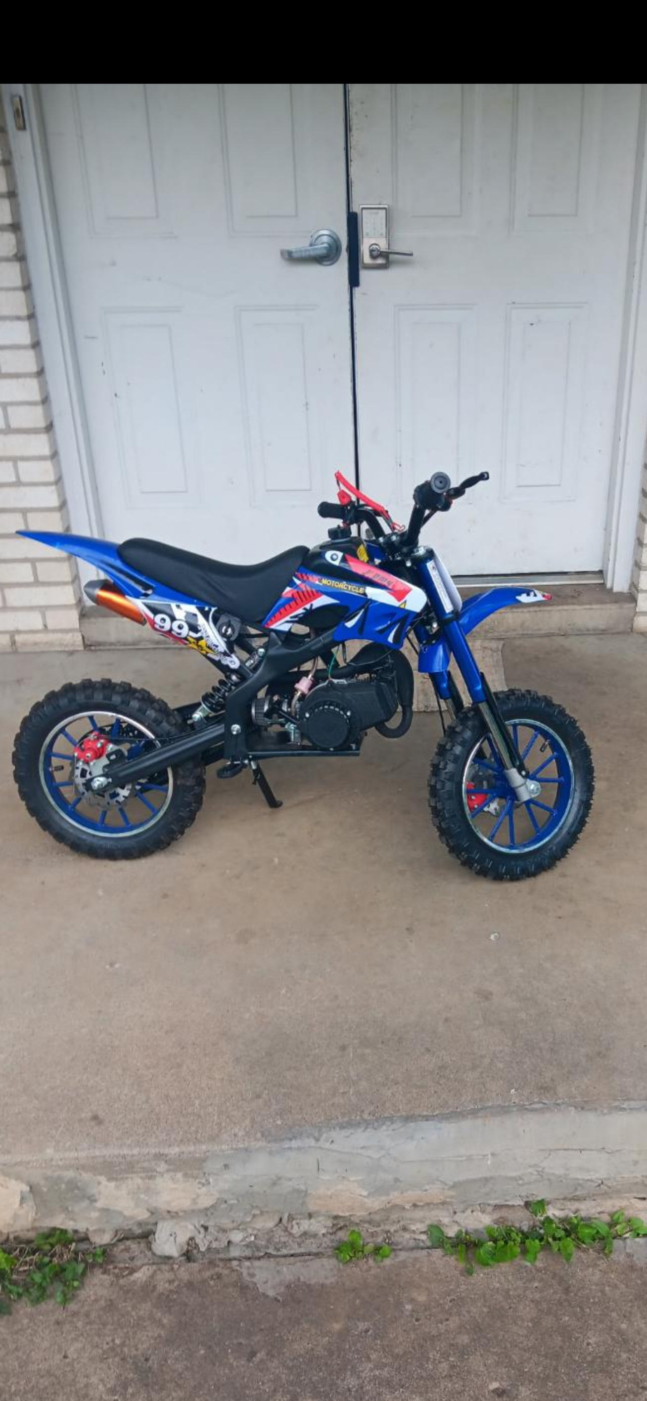 49cc 2-Stroke Gas Mini Dirt Bike Pit Bike