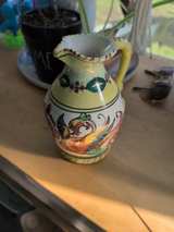 Deruta Raffaellesco Italian Ceramic Pitcher - Image 3
