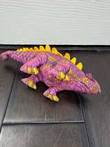 Applause Ankylosaurus Purple Plush Dinosaur  - Image 3