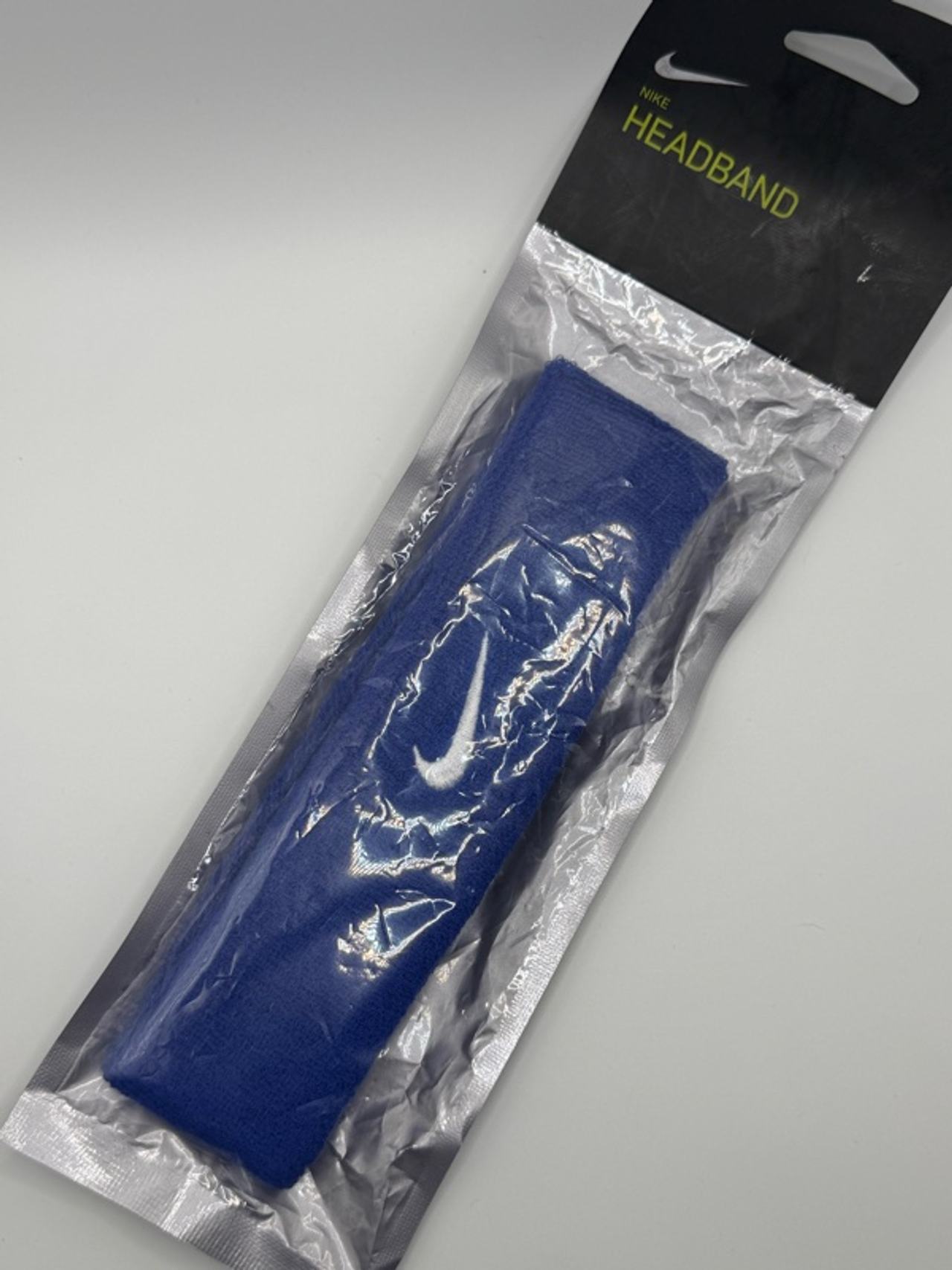 Nike Swoosh Headband Royal Blue/White