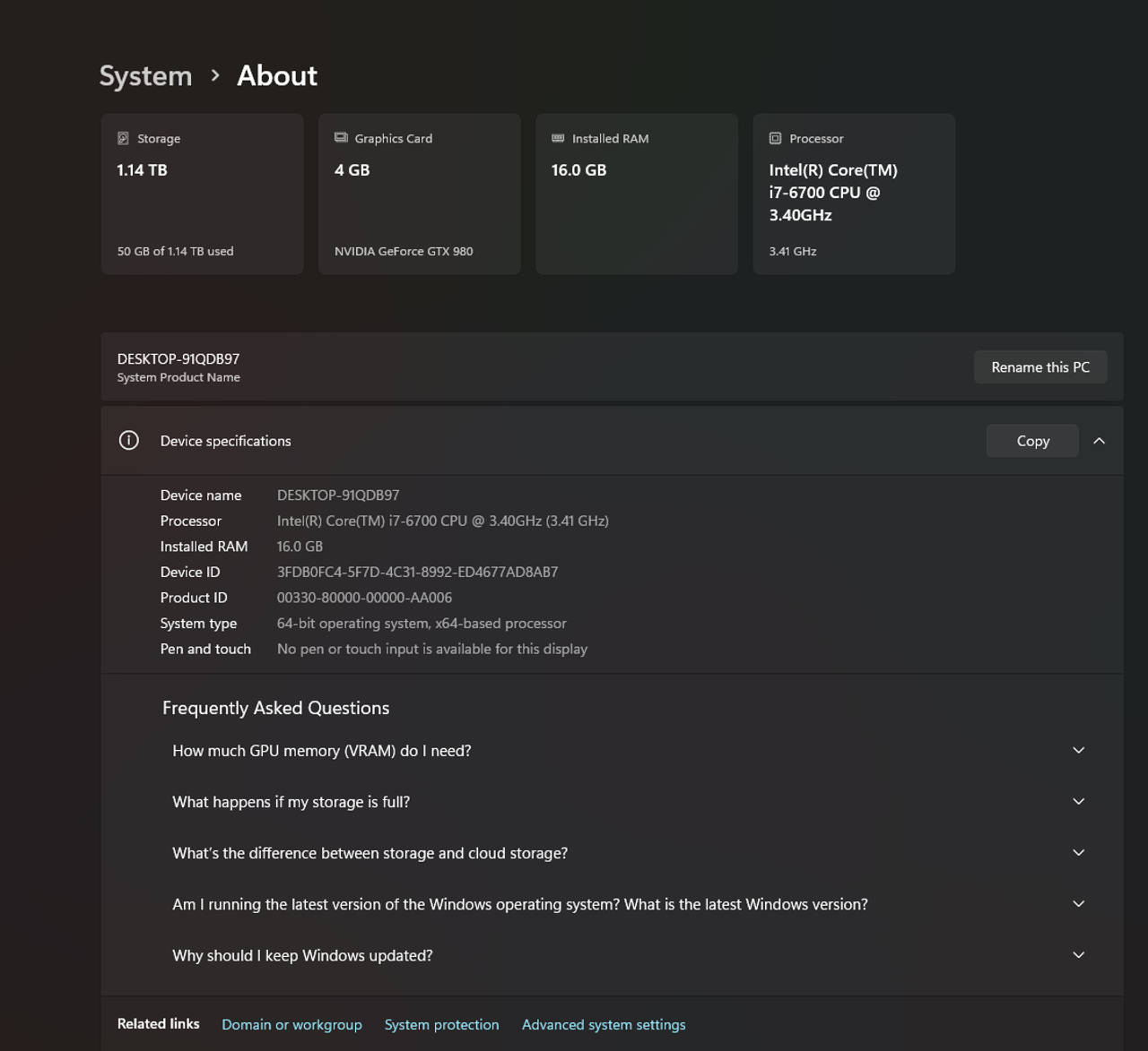 Clean RGB Gaming PC, Powerful, Tested & Ready to Play