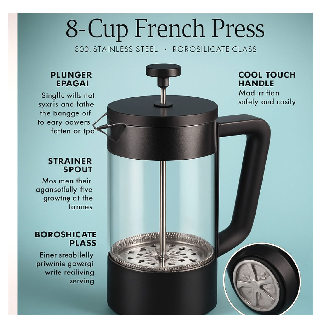 French Press Coffee Maker