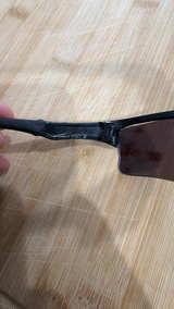 Oakley half jacket Black/Blue Mirror Sunglasses - Image 2