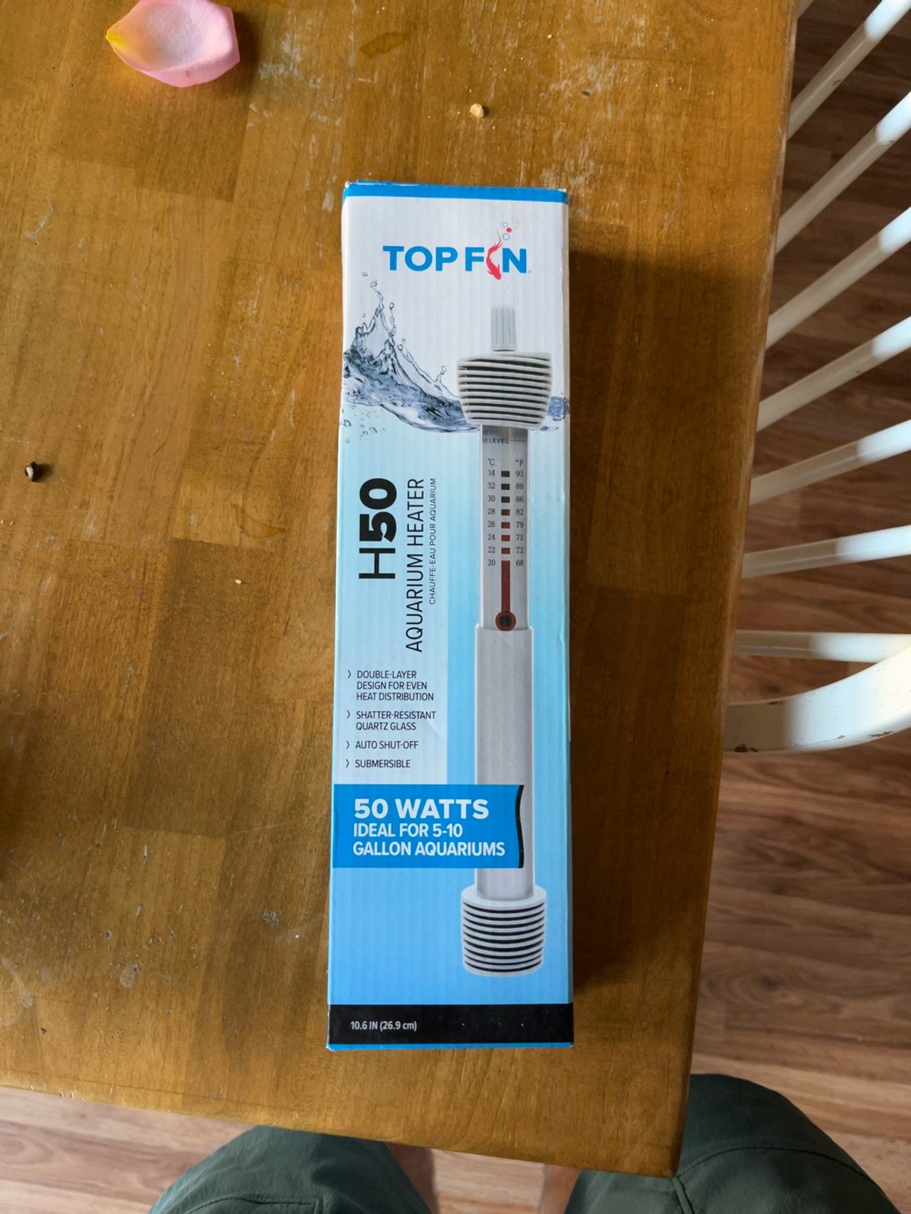 Top Fin H50 Aquarium Heater 50 Watt