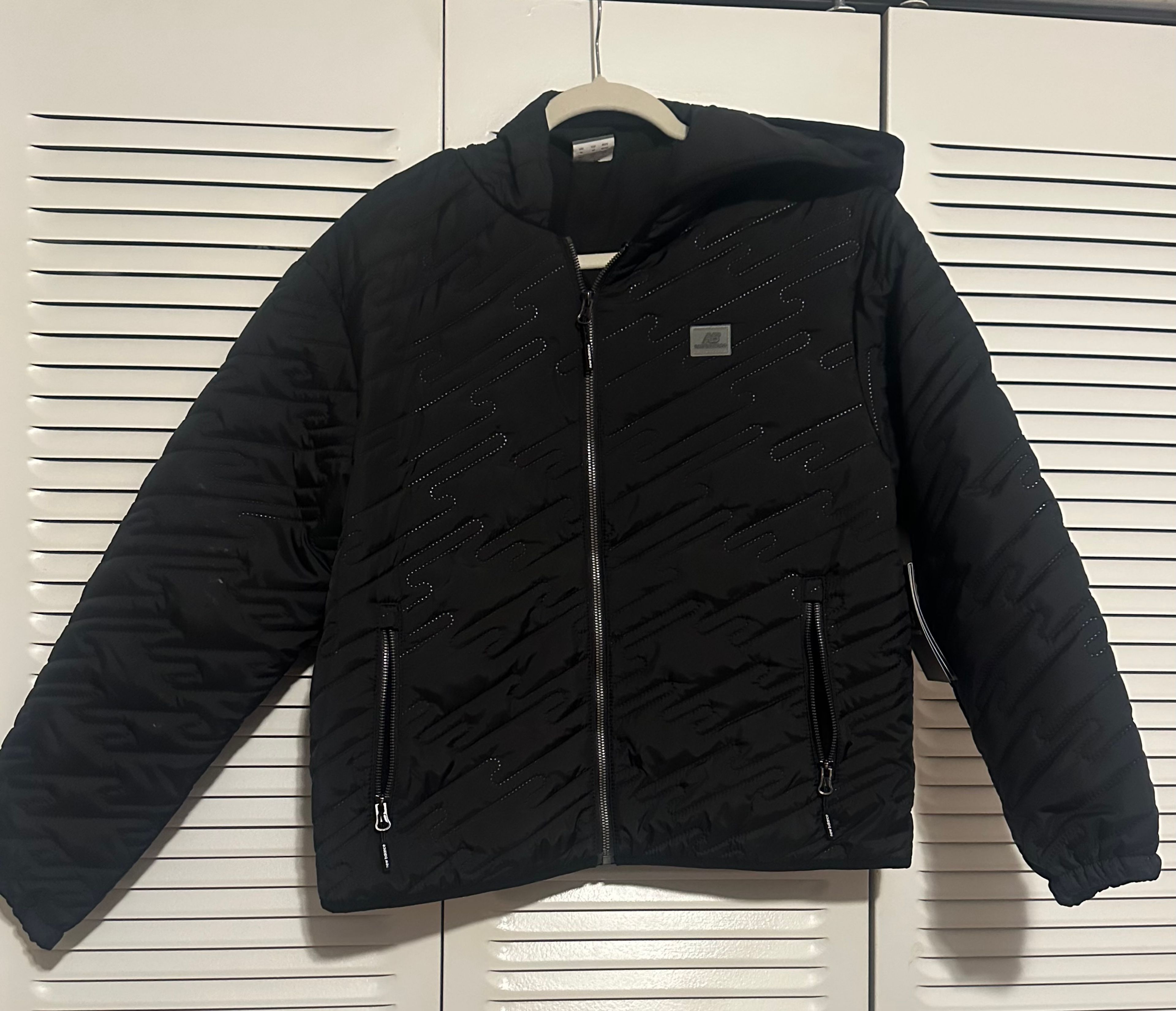 New Balance windbreaker coat fleece lined - Image 3