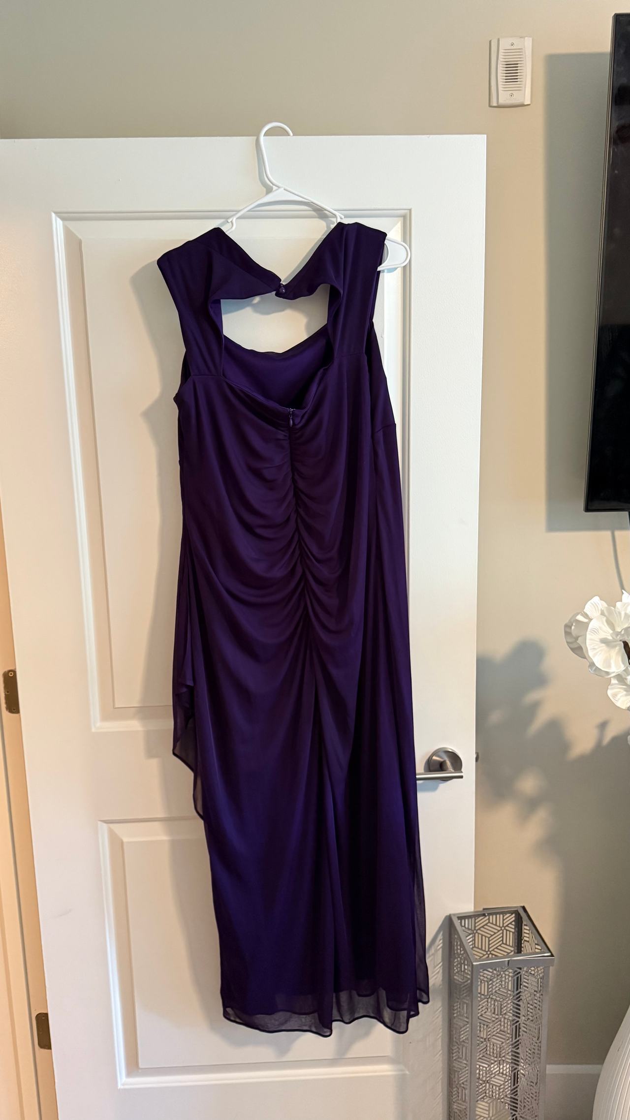 Purple Evening Gown