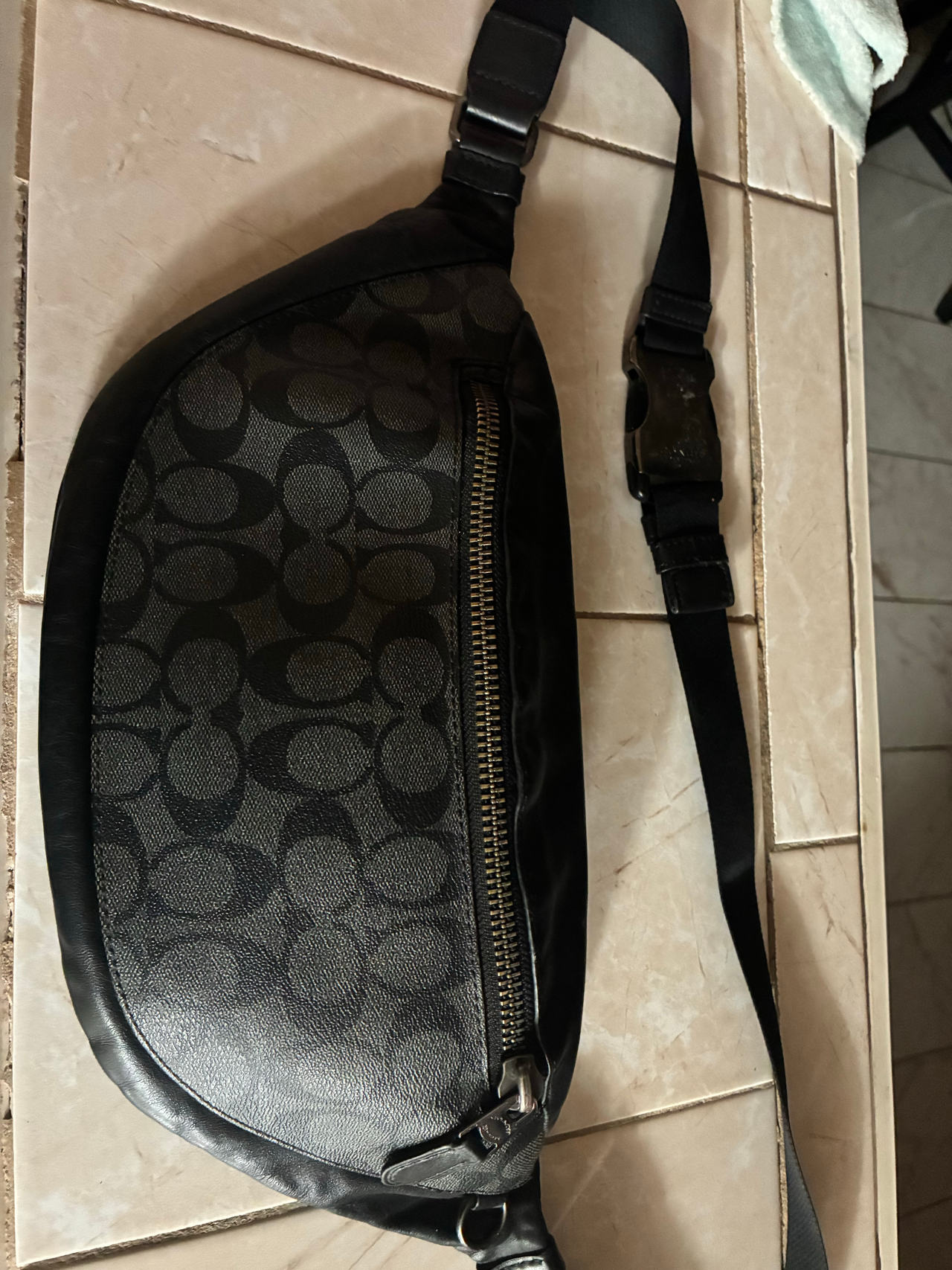 Coach Signature Belt Bag