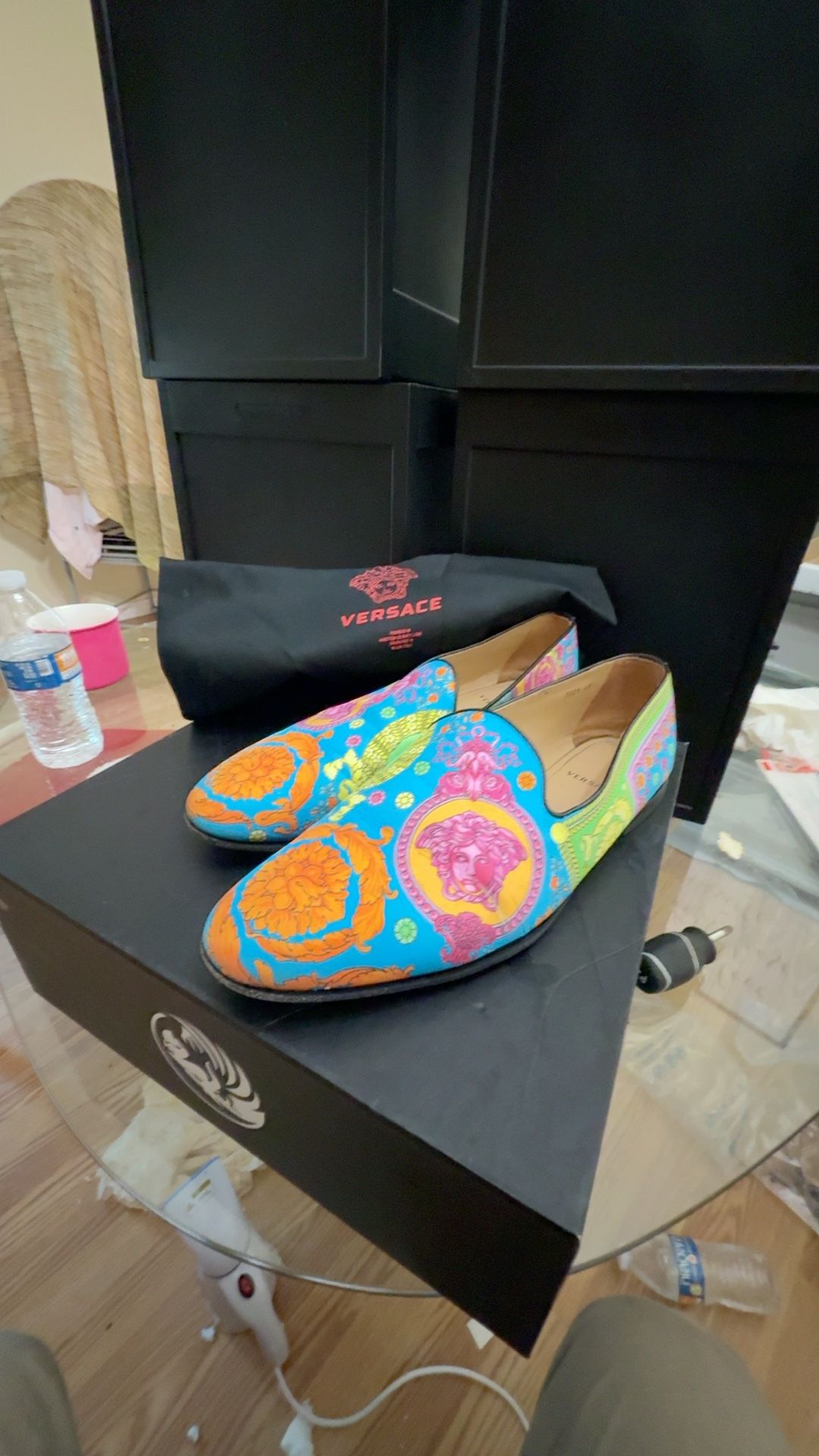 Versace Barocco Print Loafer
