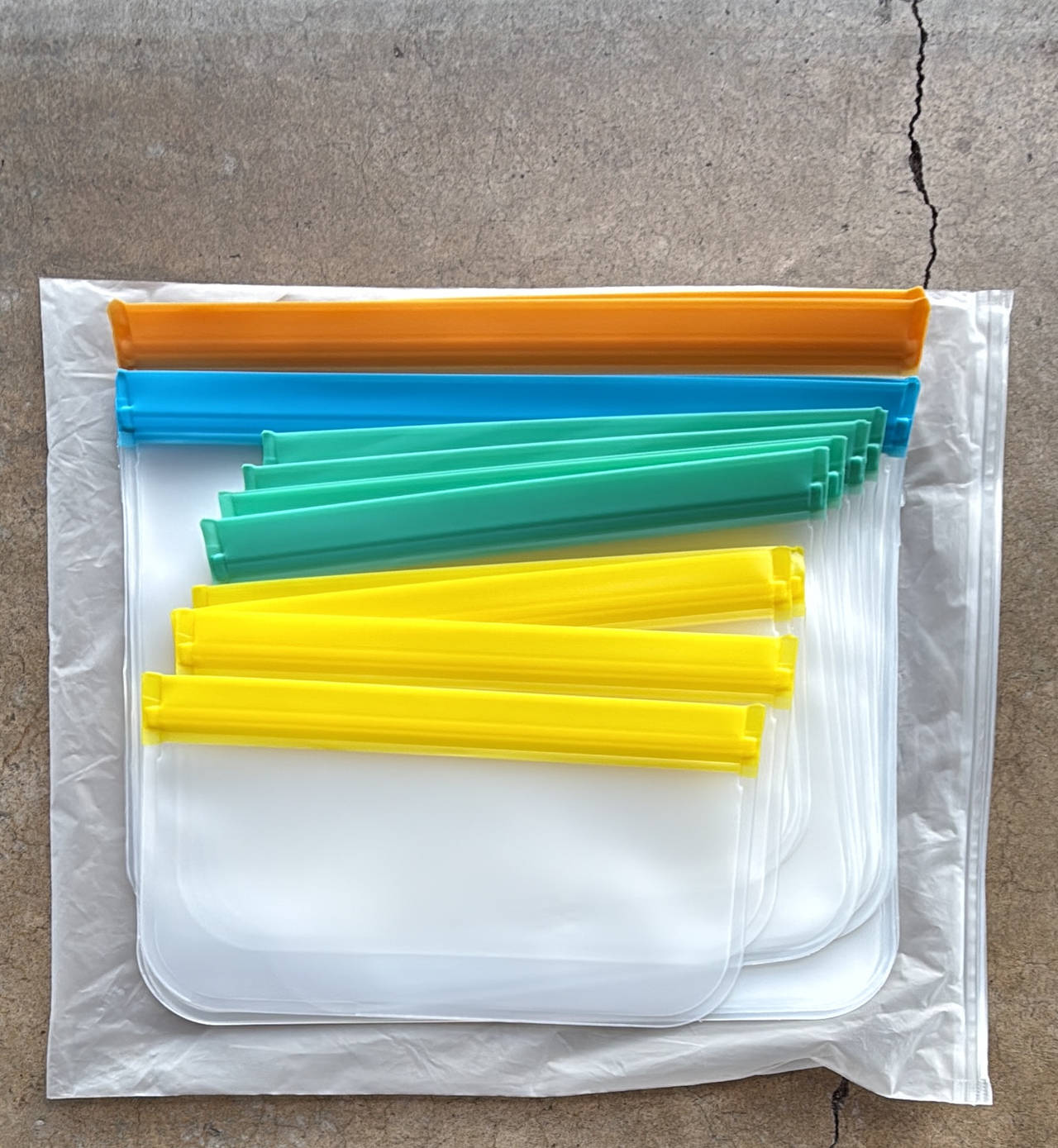 Reusable Food Storage Bags 10-Pack Set