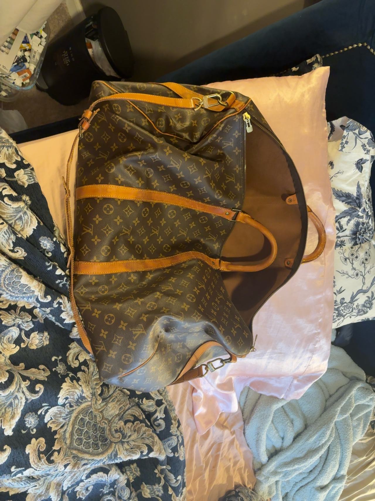 Louis Vuitton Keepall Monogram Travel Duffle Bag