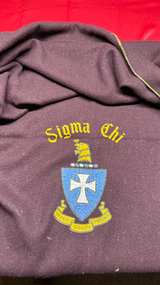 VINTAGE 1950’s Sigma Chi Fraternity Crest Blanket - Image 4