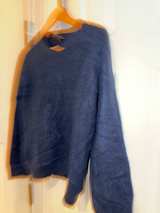 Marc Anthony XL Men's 100% Cashmere Crewneck Sweater Black - Image 2