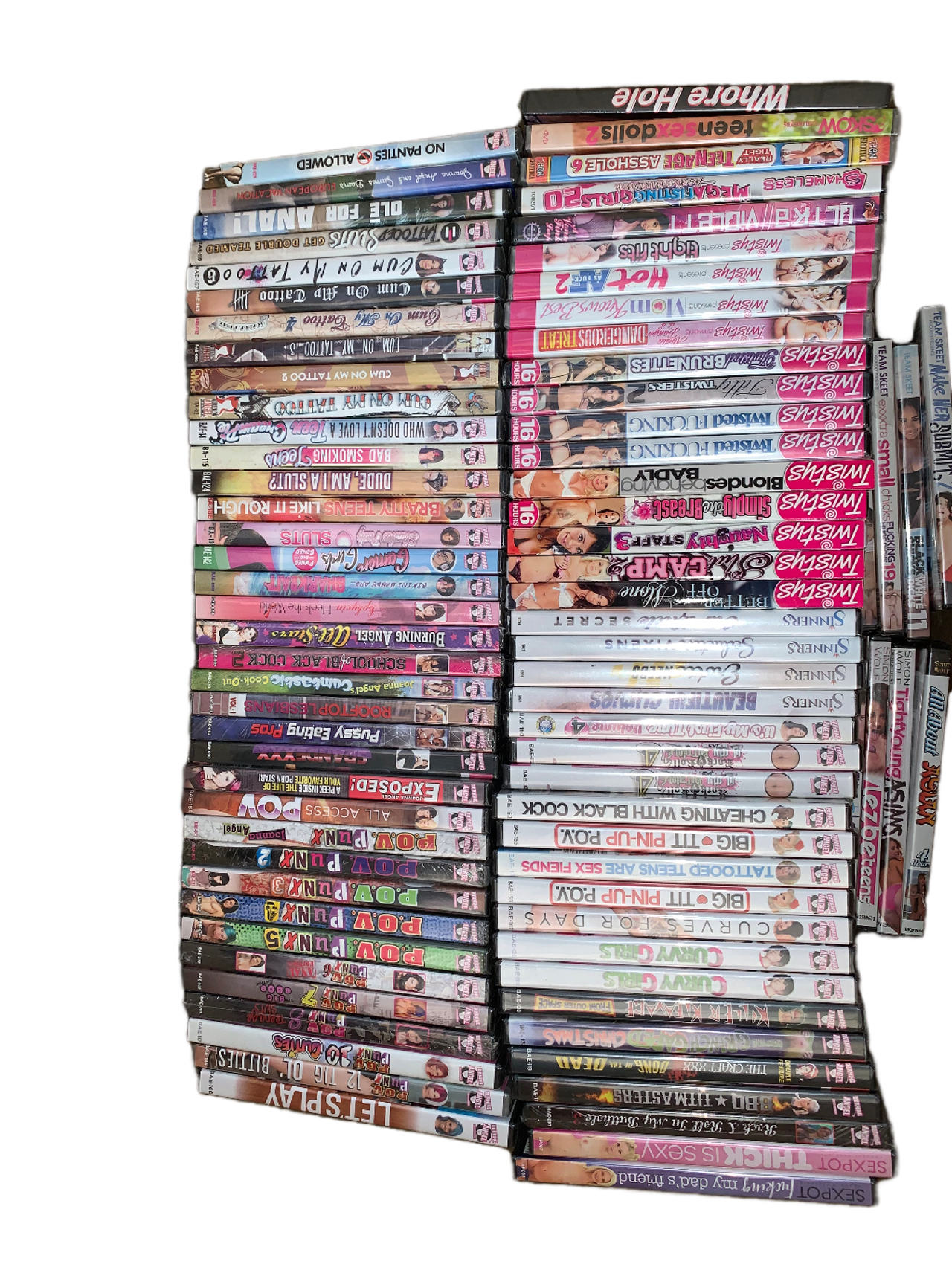Bulk Lot of Adult DVDs