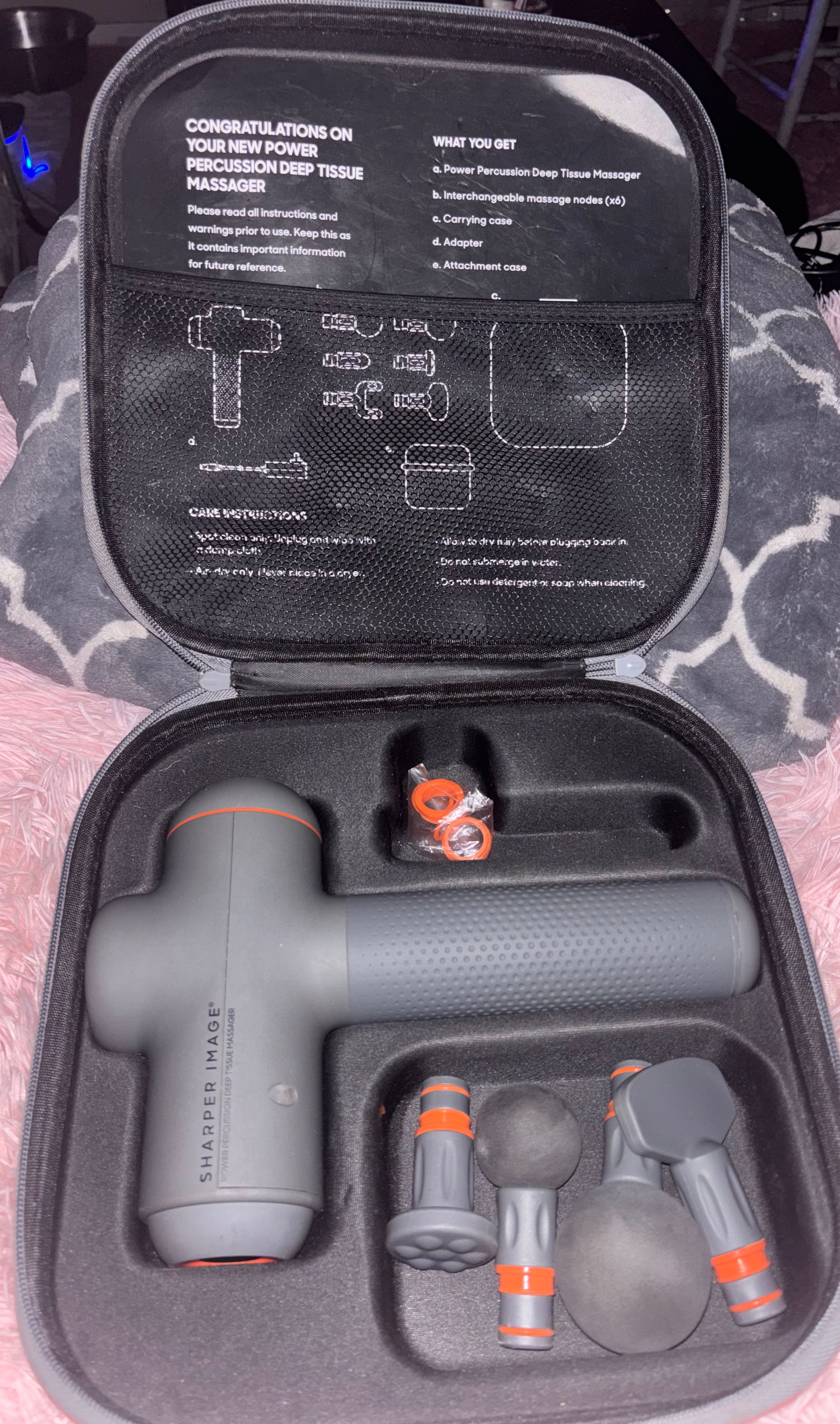 Sharper Image Power Percussion Deep Tissue Massager