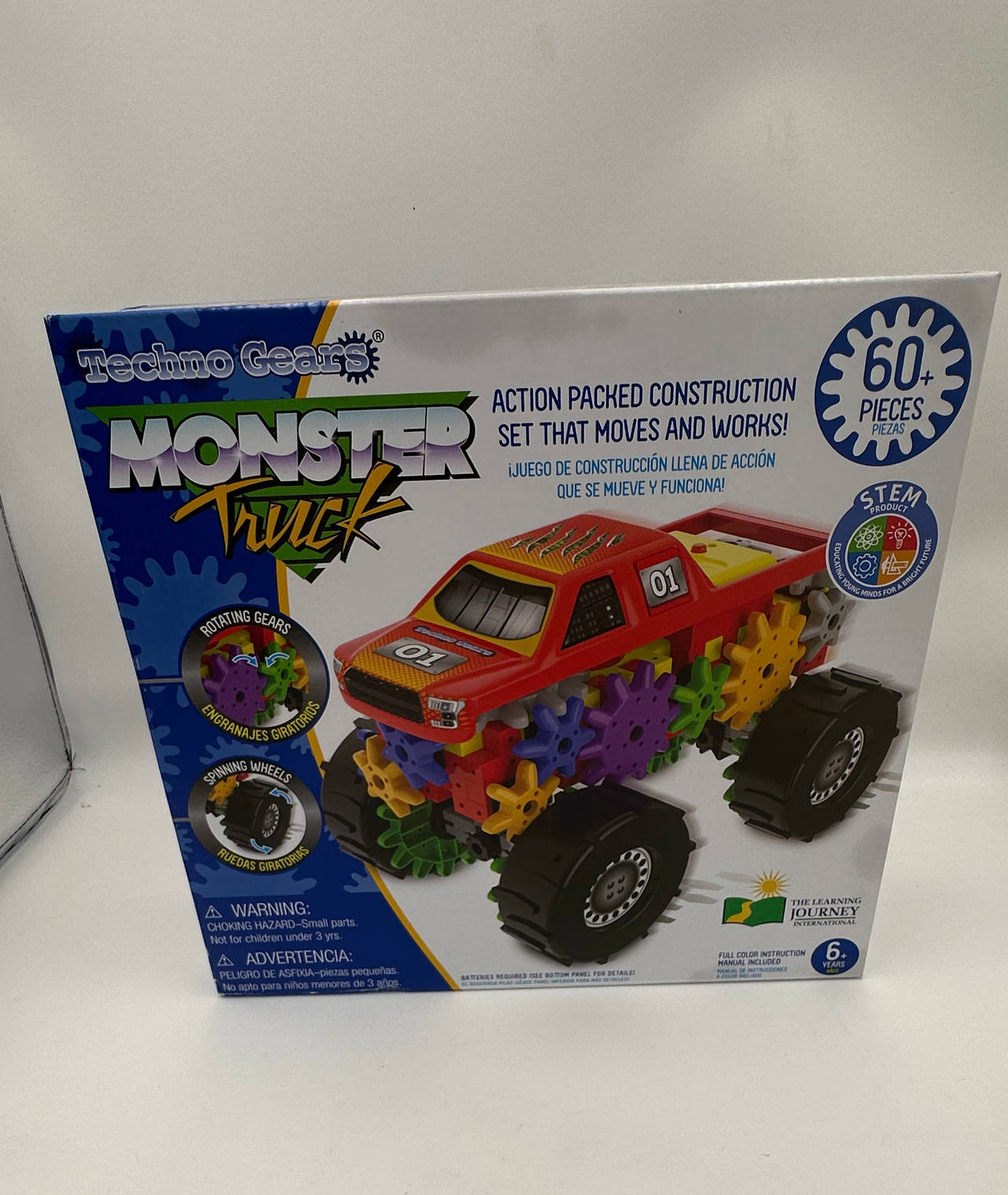 The Learning Journey Techno Gears Monster Truck Construction Set