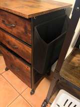 VASAGLE 3-Drawer Mobile File Cabinet - Image 2