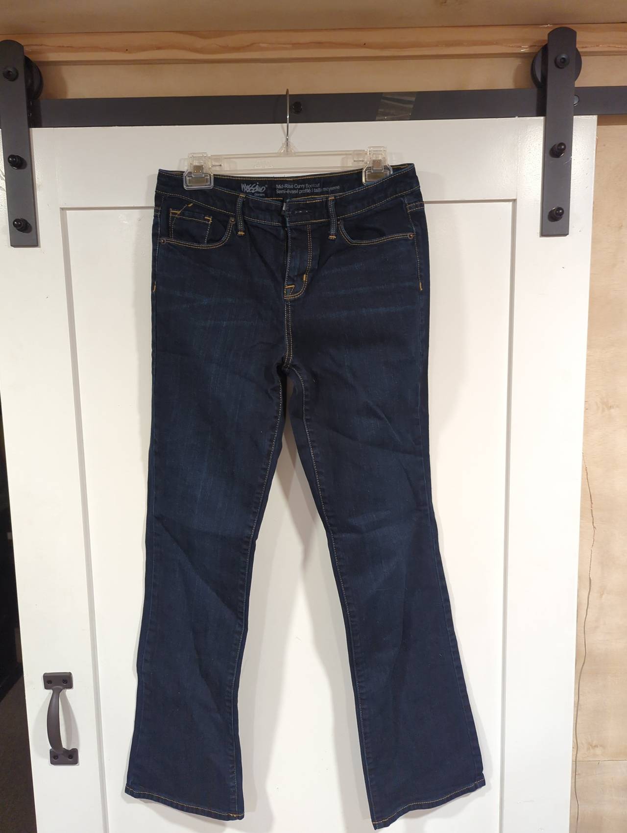 Mossimo Mid-Rise Curvy Bootcut Jeans