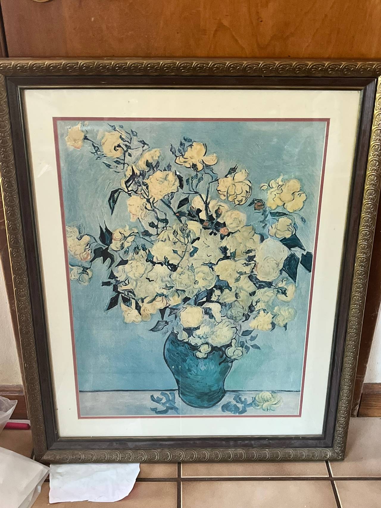 Van Gogh Roses Print
