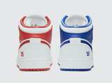 Air Jordan 1 Mid SE Rivals (Field Purple/White/Gym Red) - Image 3