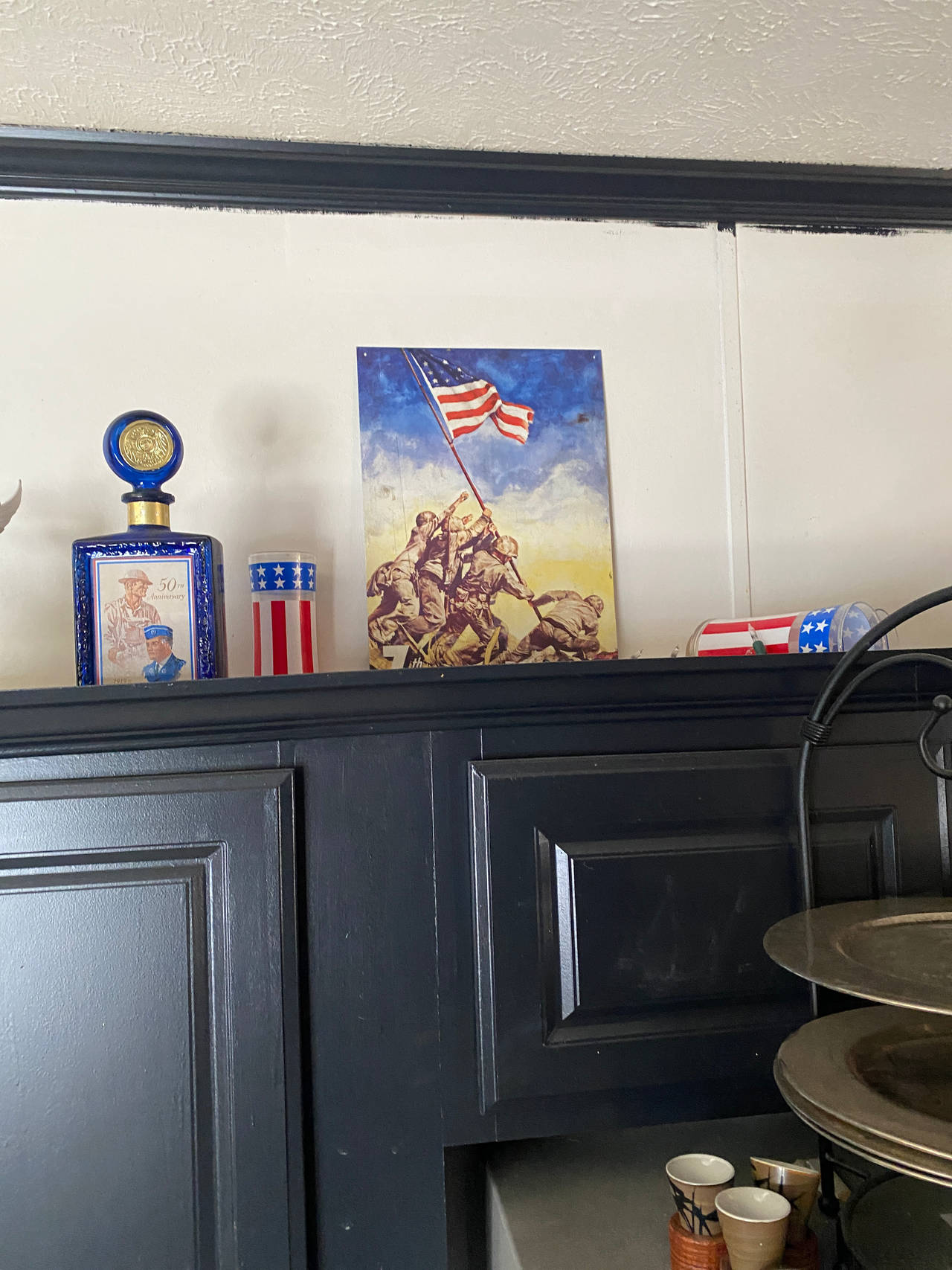 Jim Beam 50th Anniversary Iwo Jima Decanter