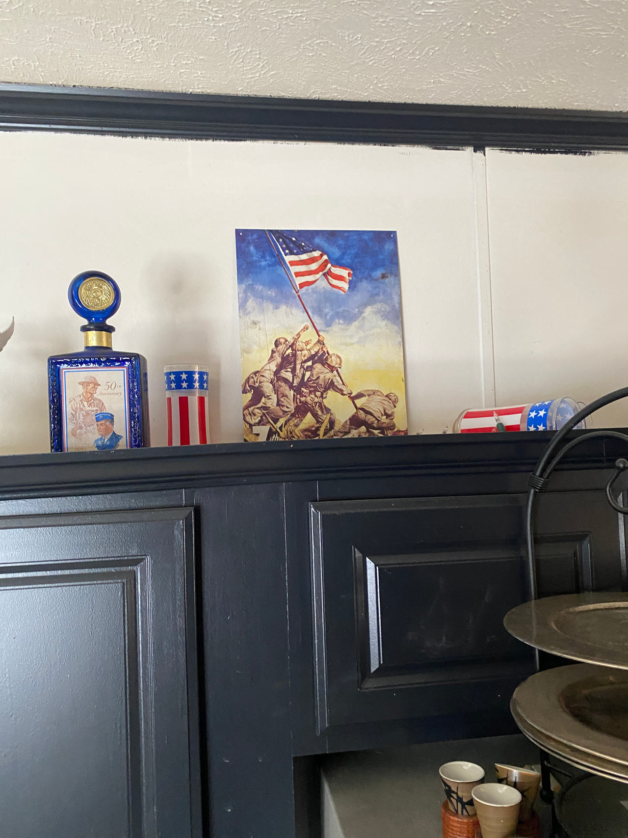 Jim Beam 50th Anniversary Iwo Jima Decanter