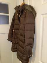 Abercrombie & Fitch Brown Puffer Jacket Small - Image 2