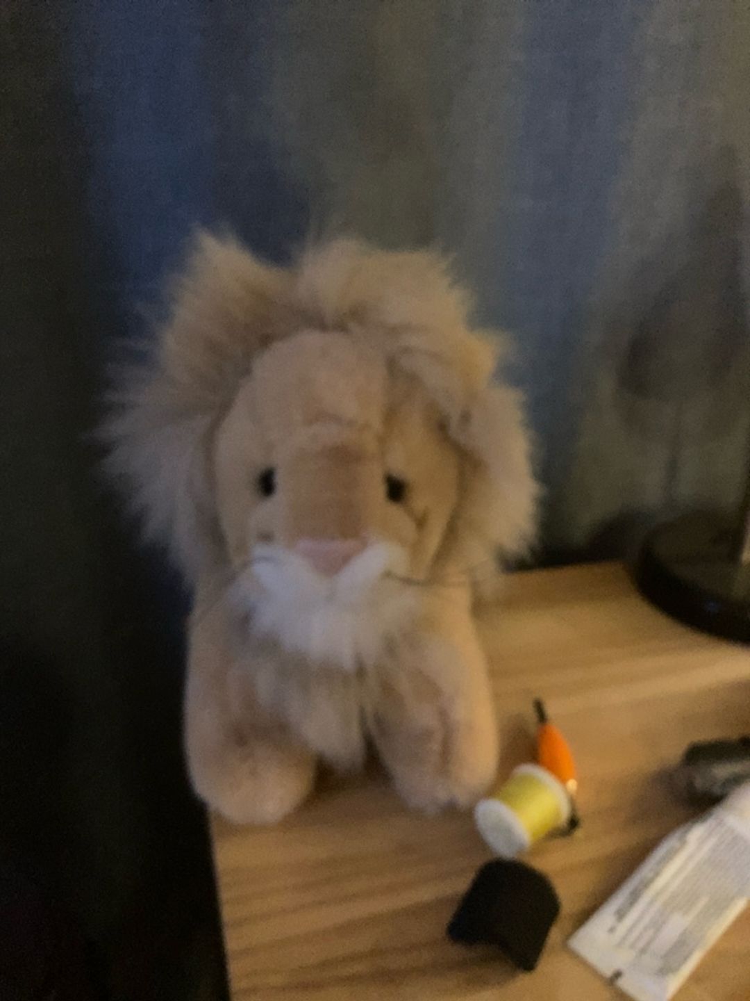 Ty Beanie Buddy Lion Plush 12"