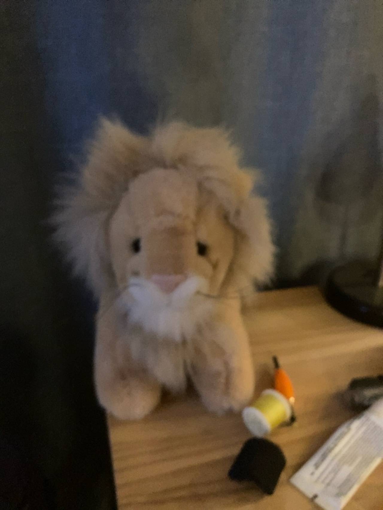 Ty Beanie Buddy Lion Plush 12"
