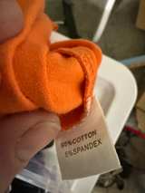 Yves Saint Laurent Vintage Logo T-Shirt Orange - Image 4