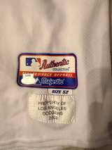Los Angeles Dodgers MLB White Home Jersey Game Worn - Image 2